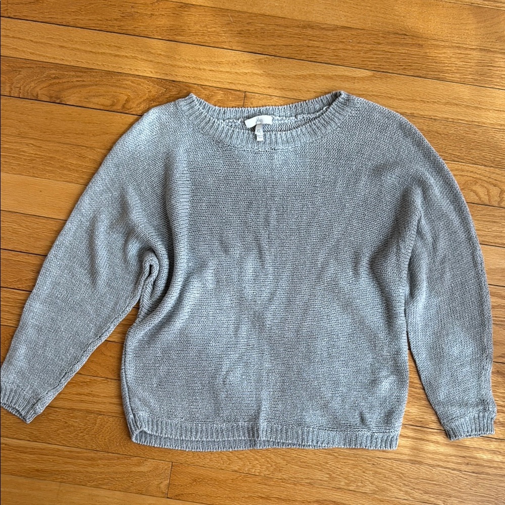 Gray Women's Joie 100% linen Sweater